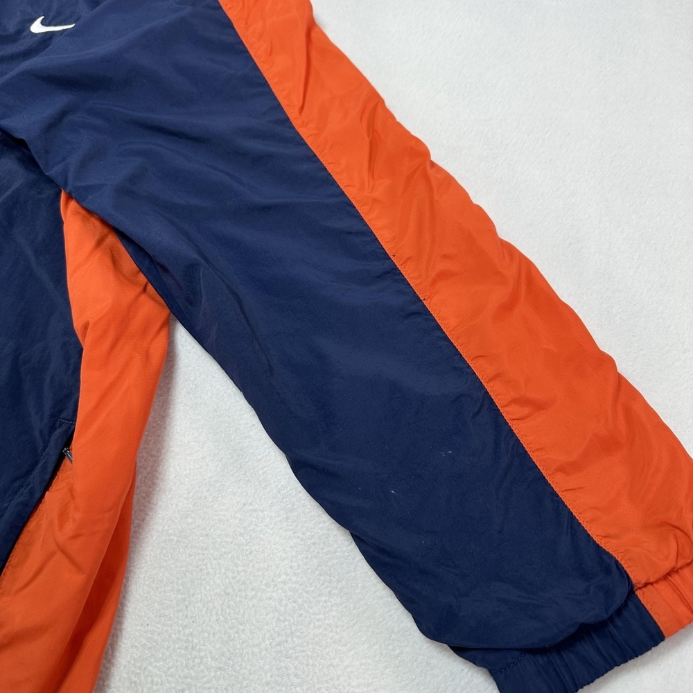 Vintage Syracuse Windbreaker Jacket Mens Medium Blue Orange NCAA Nike USA 90s - Picture 5 of 12